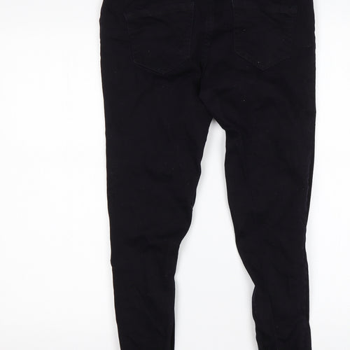 New Look Womens Black  Cotton Jegging Jeans Size 8 L28 in Regular