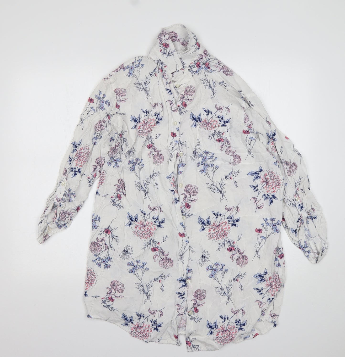 George Womens Multicoloured Floral Viscose  Dress Size 12