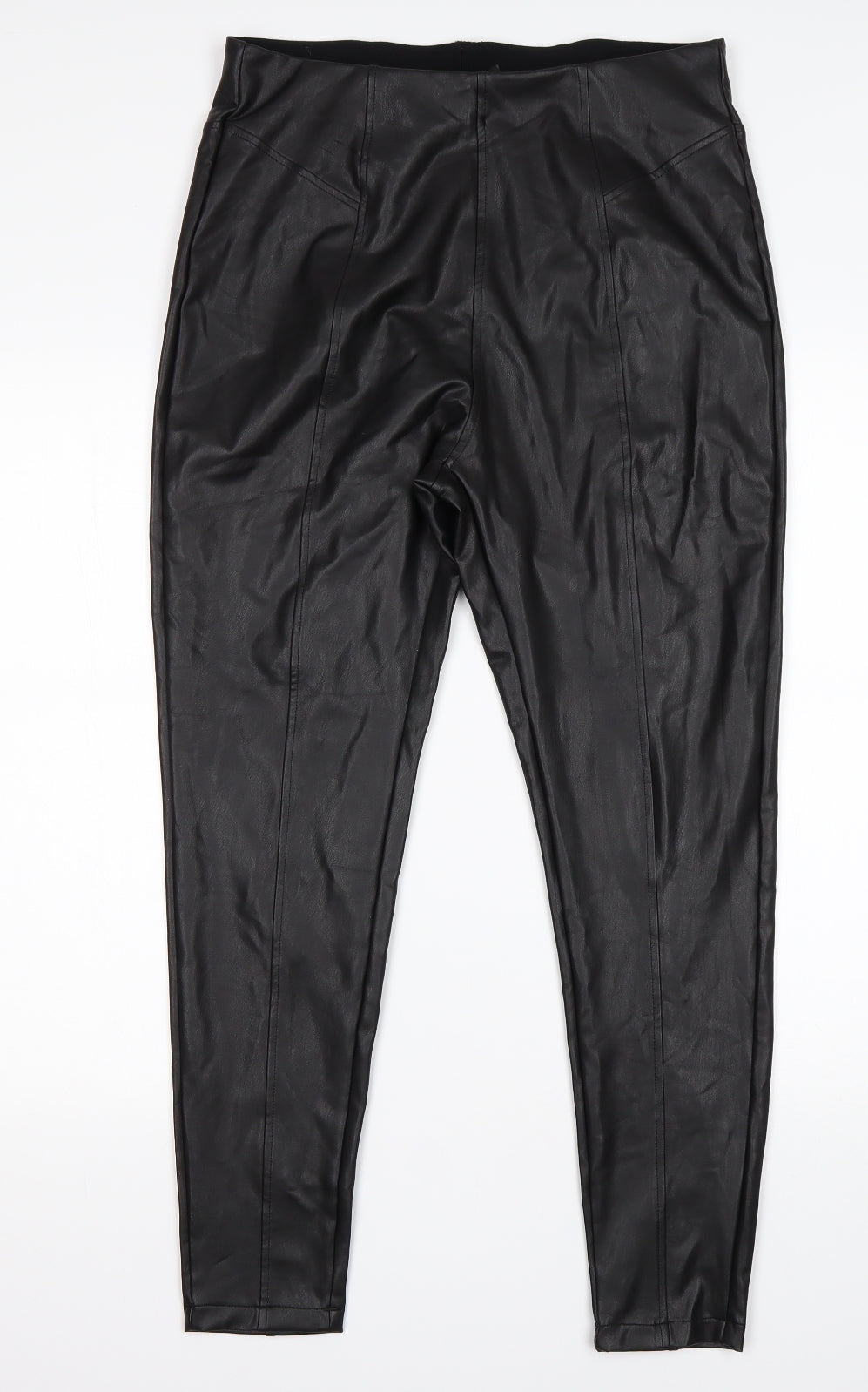 New Look Womens Black  Polyester Jegging Jeans Size 16 L27 in Regular