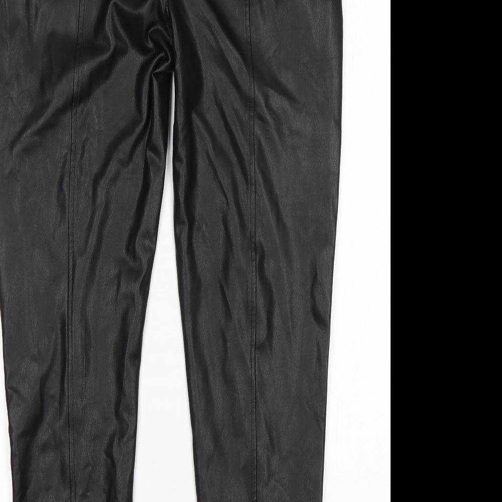 New Look Womens Black  Polyester Jegging Jeans Size 16 L27 in Regular