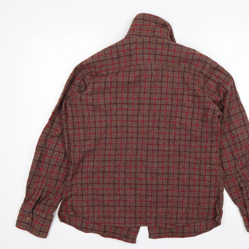 David harrison  Mens Multicoloured Check   Button-Up Size M Collared