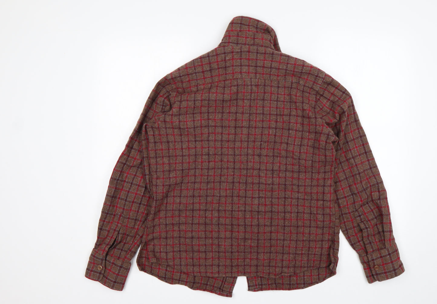 David harrison  Mens Multicoloured Check   Button-Up Size M Collared