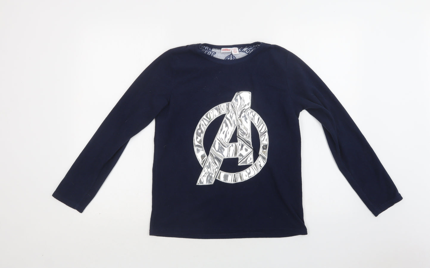 Primark Boys Blue  Polyester Shrug Sweatshirt Size 12-13 Years   - Marvel