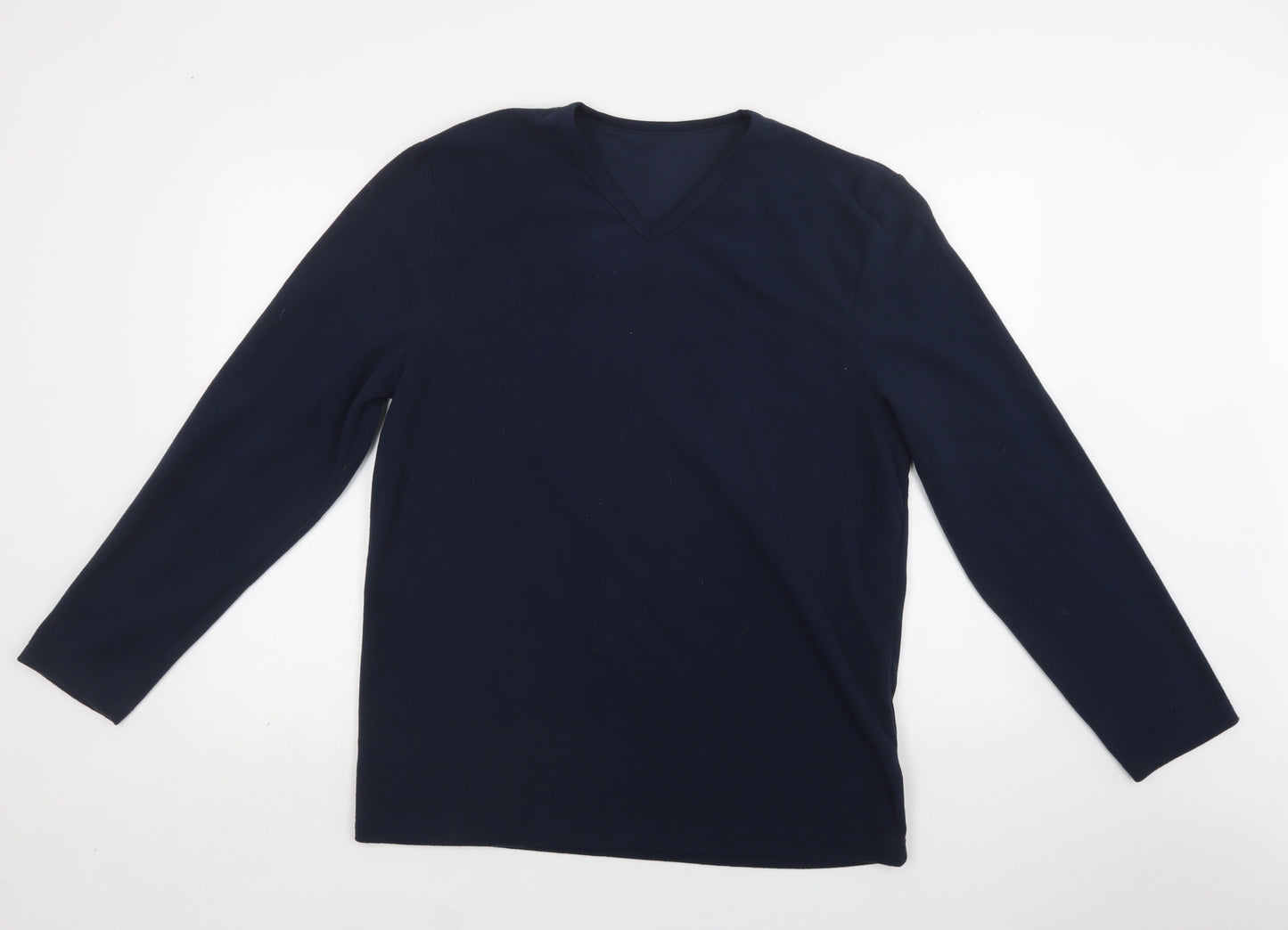 Matalan Mens Blue  Polyester  Pyjama Top Size L