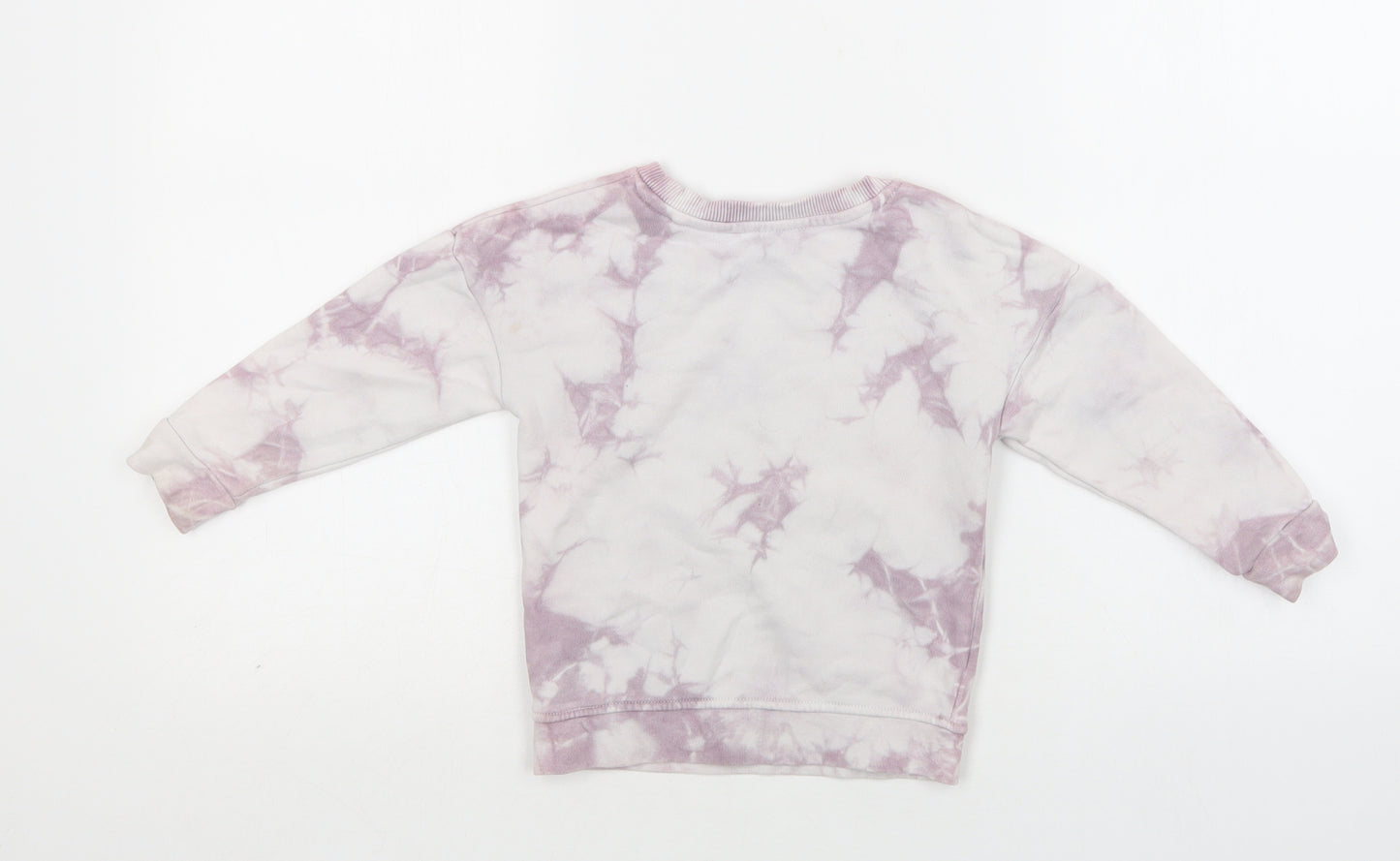 George Baby Purple Batik Cork Pullover Jumper Size 18-24 Months