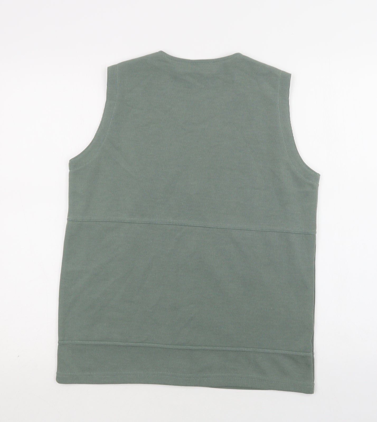 Cotswold Collections Womens Green   Gilet Waistcoat Size S  Zip