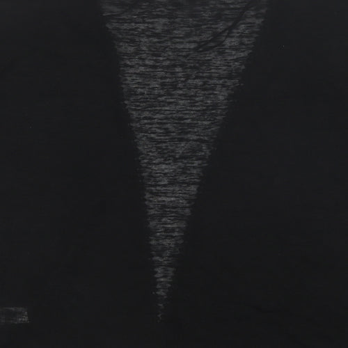 Dorothy Perkins Womens Black V-Neck  Polyester Cardigan Jumper Size M