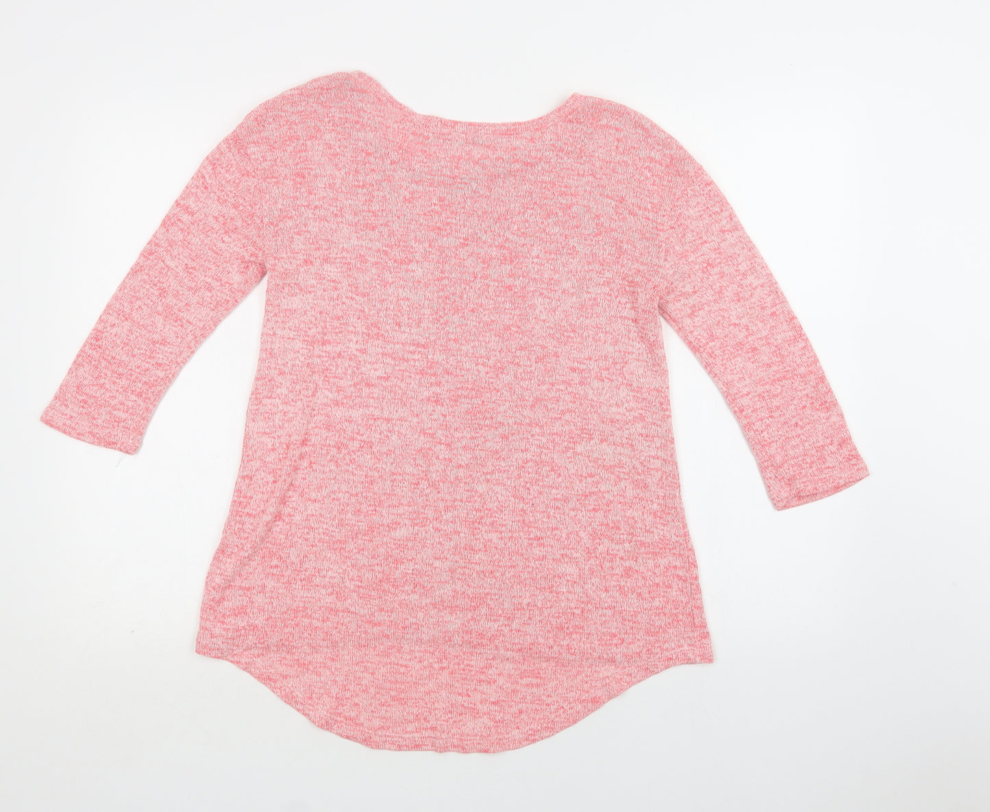 George Womens Pink Crew Neck   Pullover Jumper Size 10