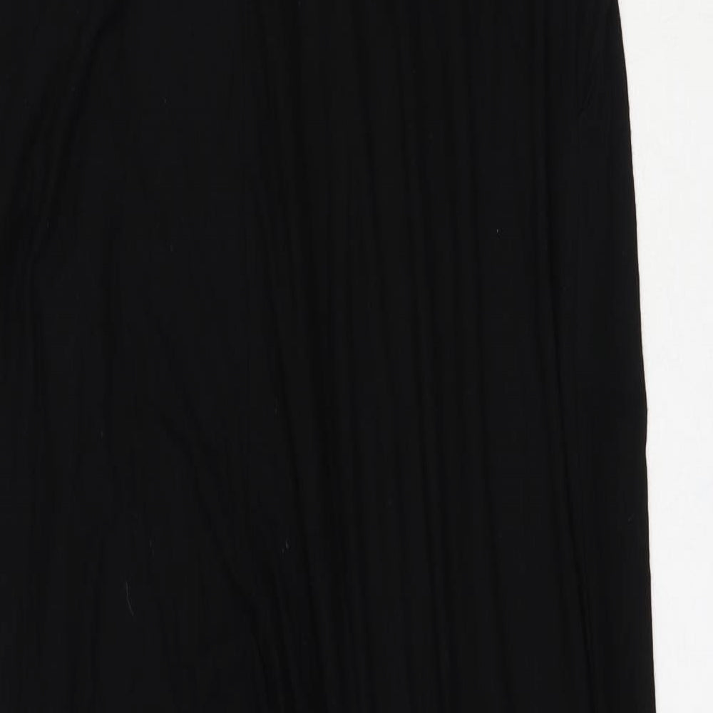NEXT Womens Black  Viscose Jumpsuit One-Piece Size 16