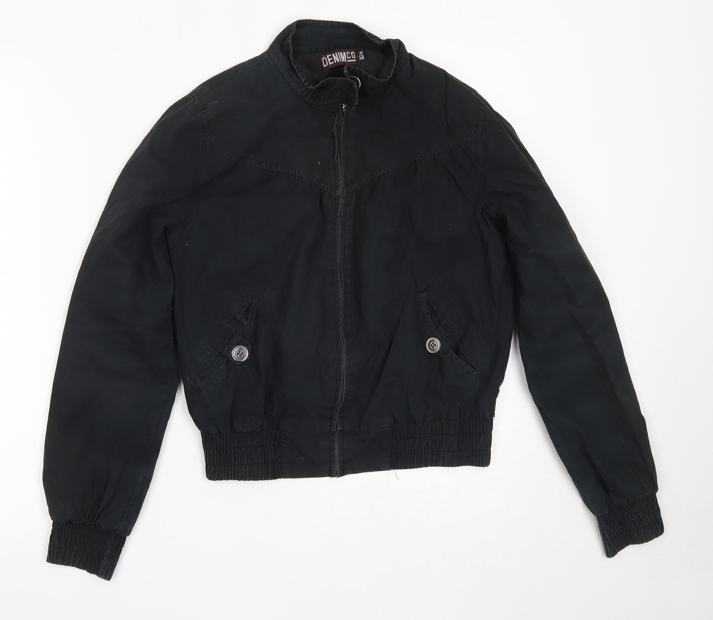 Primark Womens Black   Bomber Jacket Jacket Size 10