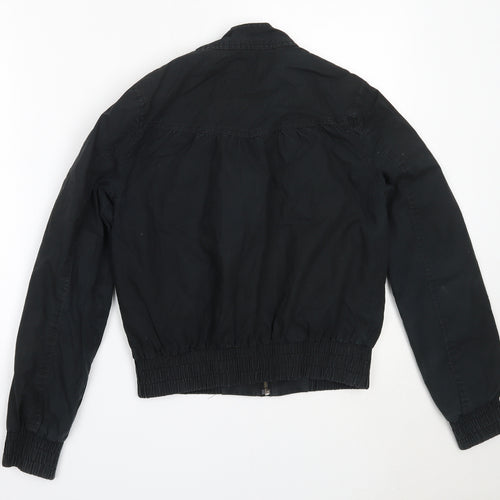 Primark Womens Black   Bomber Jacket Jacket Size 10