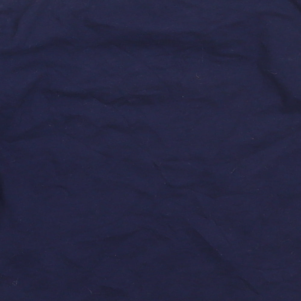 George Boys Blue  Cotton Basic T-Shirt Size 2-3 Years Round Neck
