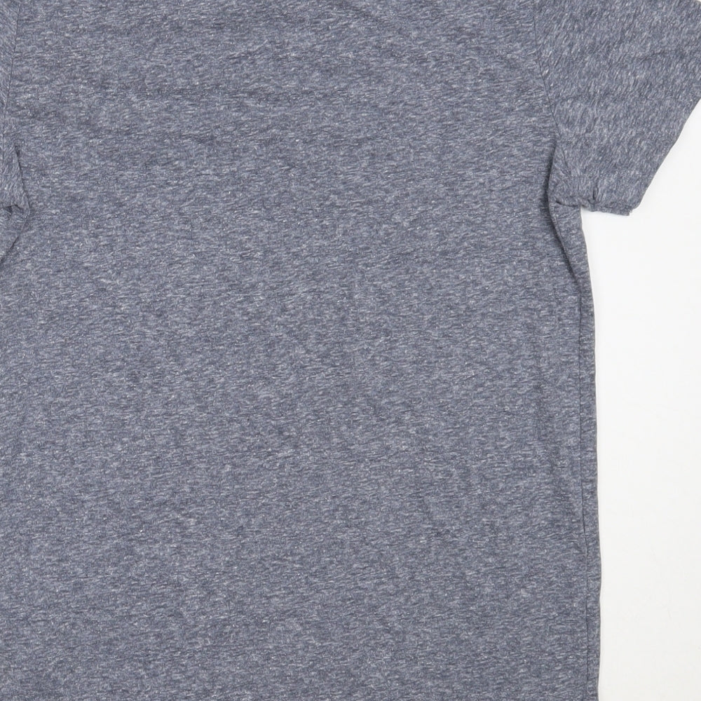 SoulCal&Co Mens Blue  Polyester  T-Shirt Size S Round Neck
