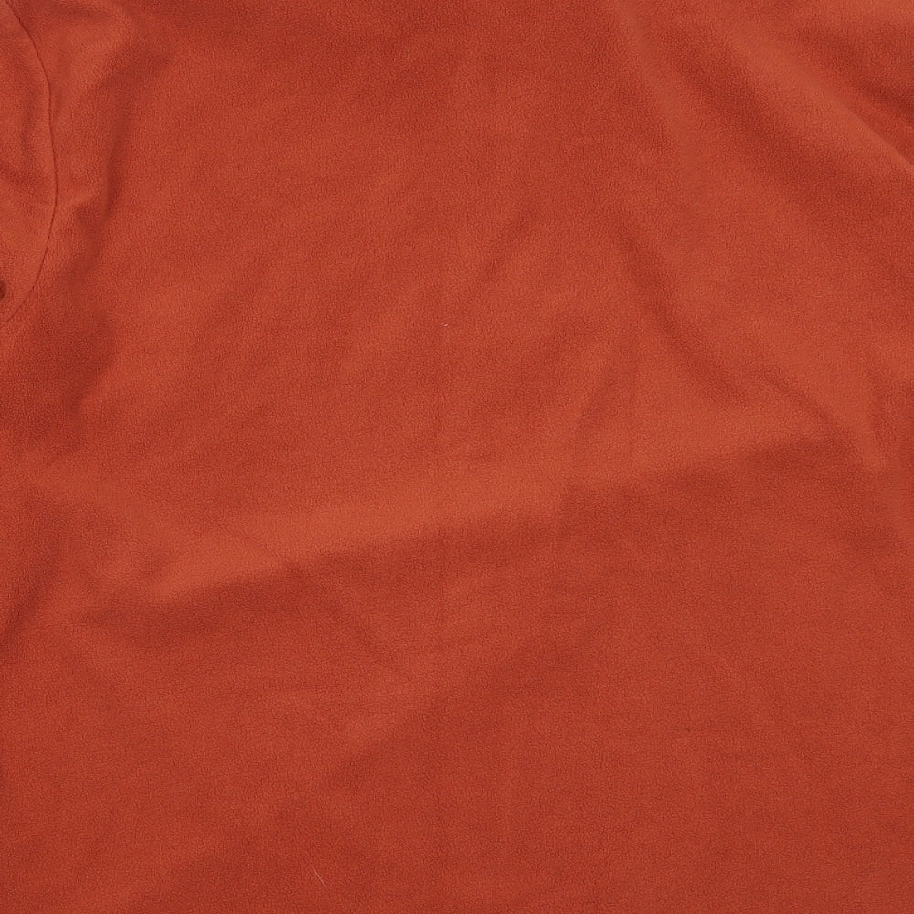 Craghoppers Mens Orange  Polyester Henley Sweatshirt Size 2XL