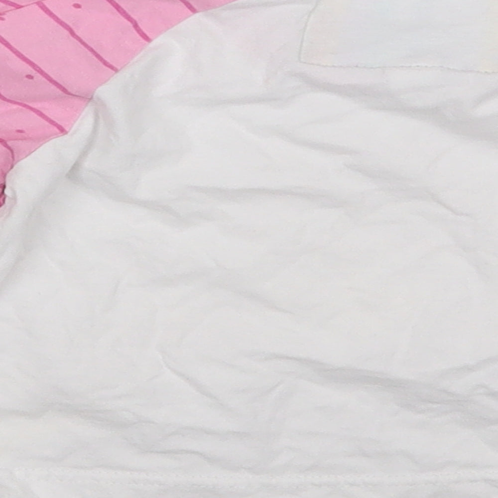 Preworn Girls Pink Solid Cotton Cami Pyjama Top Size 12-18 Months   - In the Night Garden