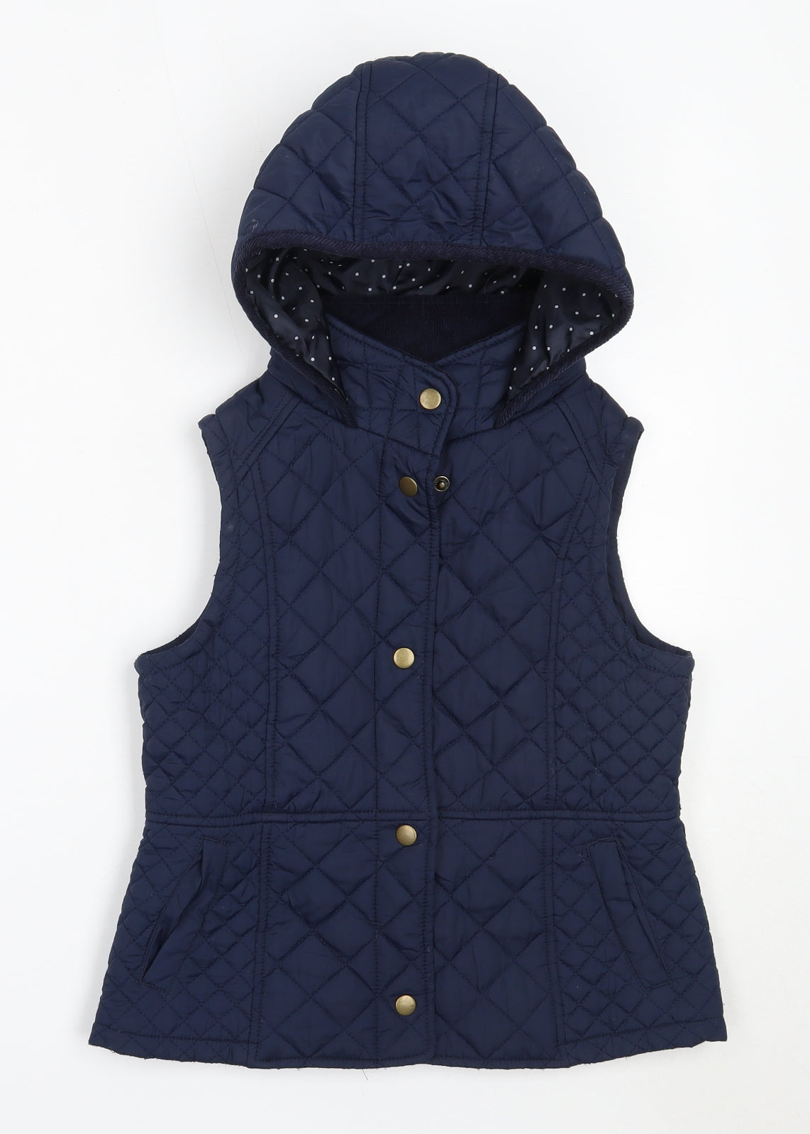 Marks and Spencer Girls Blue   Gilet Coat Size 9-10 Years