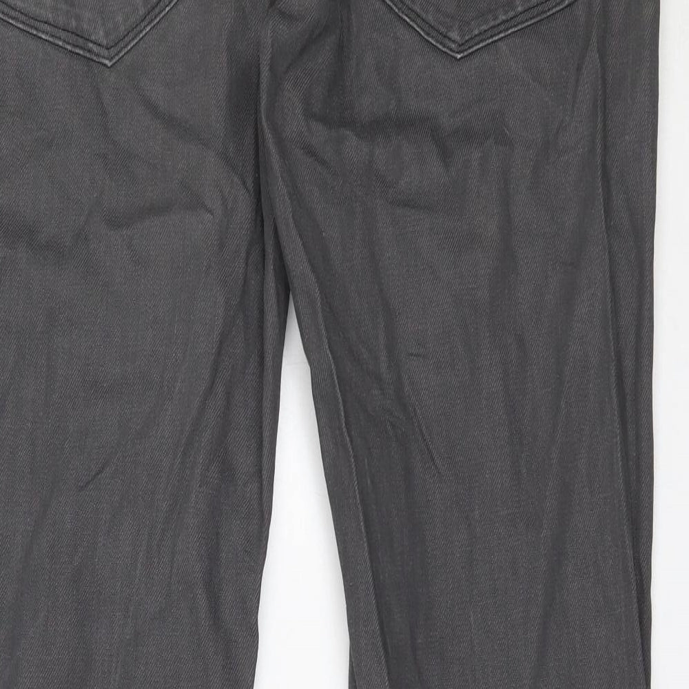 NEXT Mens Grey  Cotton Straight Jeans Size 36 in L33 in Regular