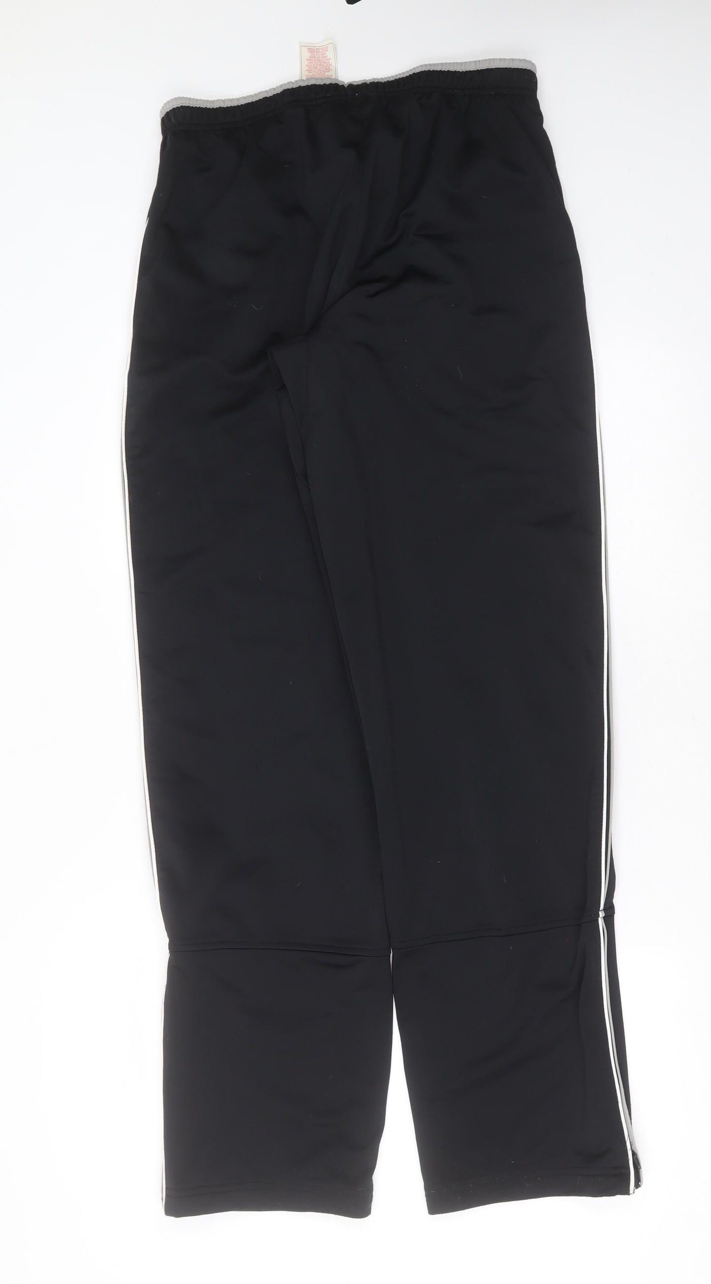 Nike Mens Black  Polyester Jogger Trousers Size L L34 in Regular Drawstring