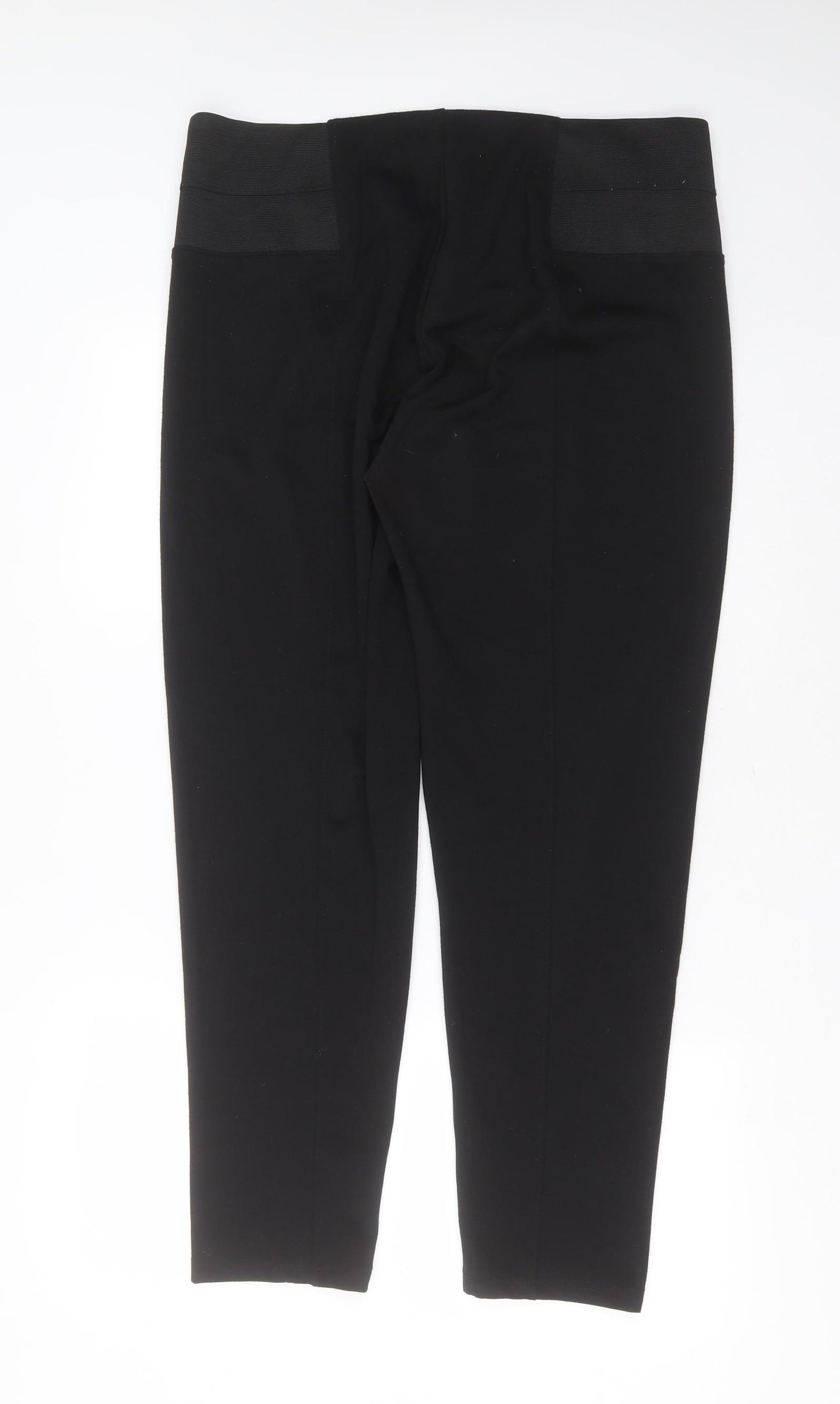 Brandtex Womens Black  Polyester Trousers  Size XL L30 in Regular