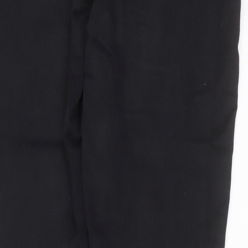 Primark Womens Black  Cotton Skinny Jeans Size 18 L33 in Extra-Slim Zip