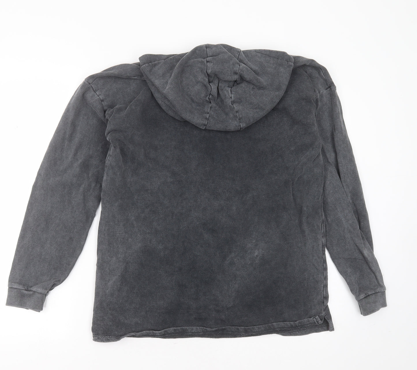 George Girls Grey  Cotton Pullover Hoodie Size 13-14 Years   - disney