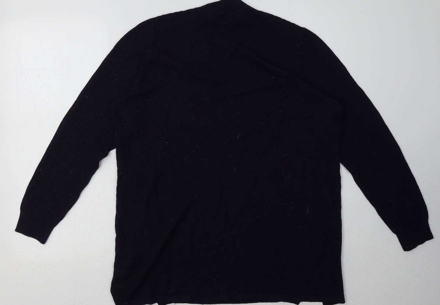 F&F Womens Blue  Viscose Pullover Sweatshirt Size 16  Pullover
