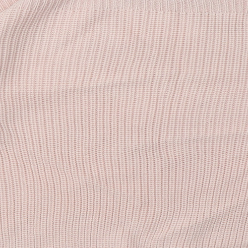Marks and Spencer Womens Pink  Acrylic Pullover Sweatshirt Size L  Pullover