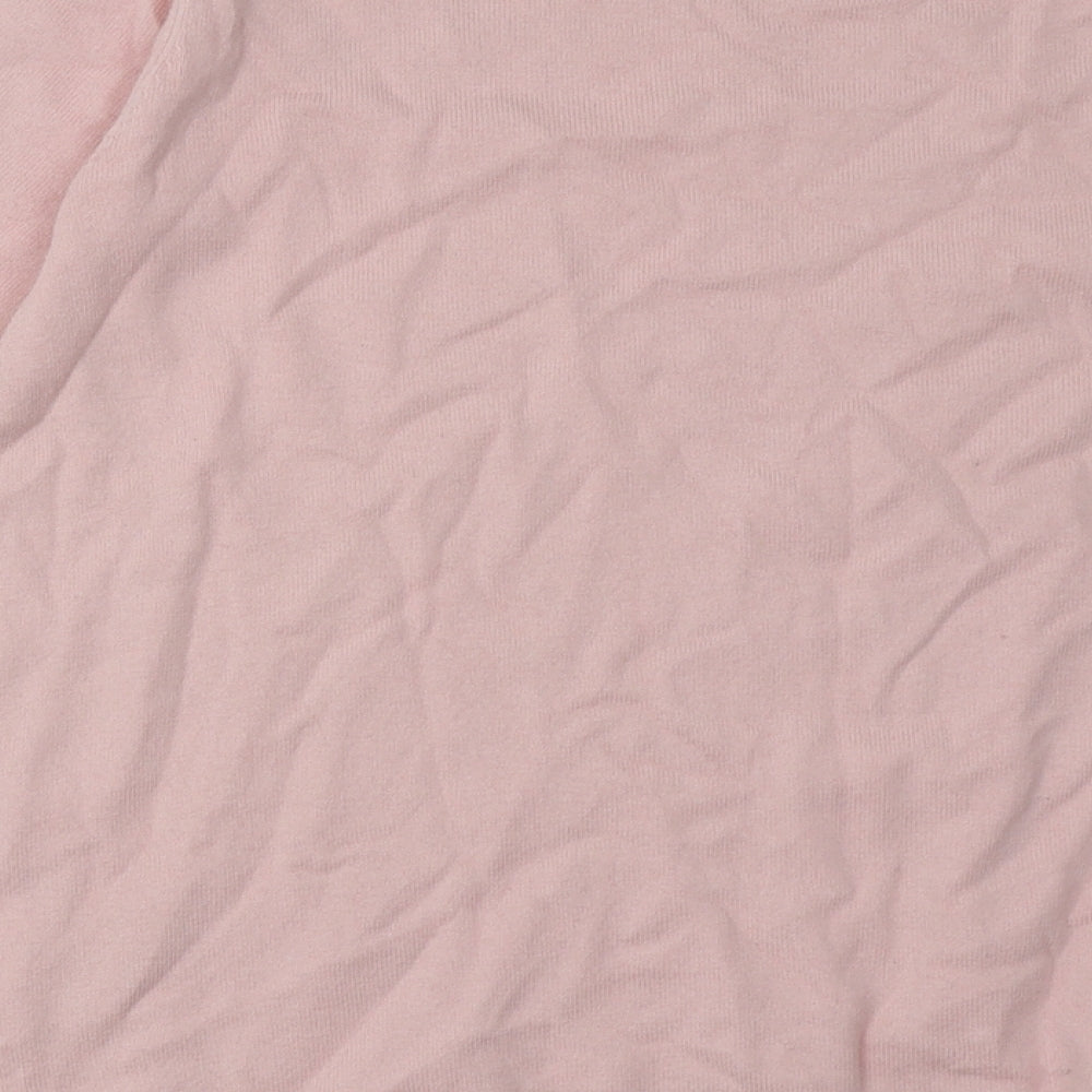 Woolovers Womens Pink  Cotton Pullover Sweatshirt Size XS  Pullover