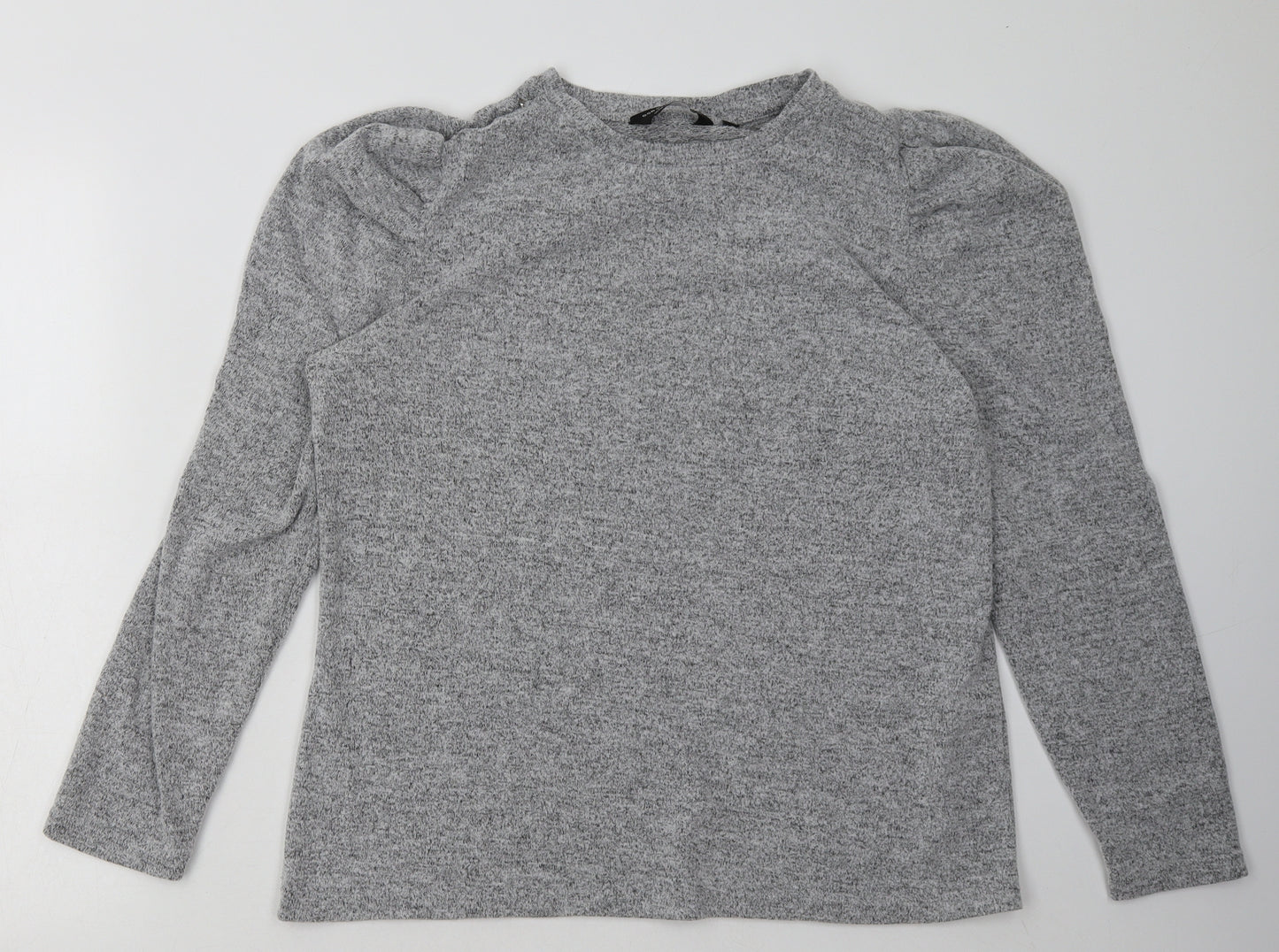 Dorothy Perkinsgrey Womens   Polyester Pullover Sweatshirt Size 18  Pullover