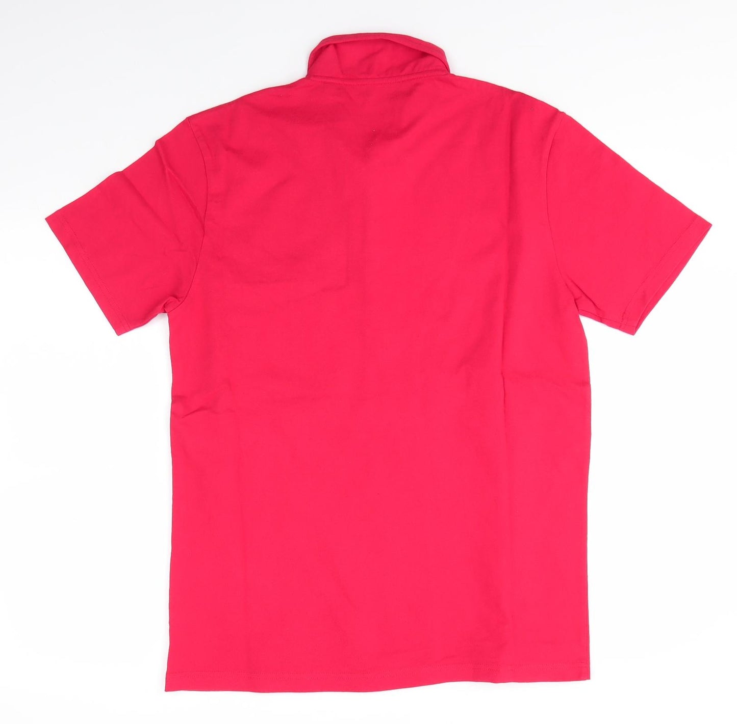 Firetrap Mens Red  100% Cotton  Polo Size XL Collared
