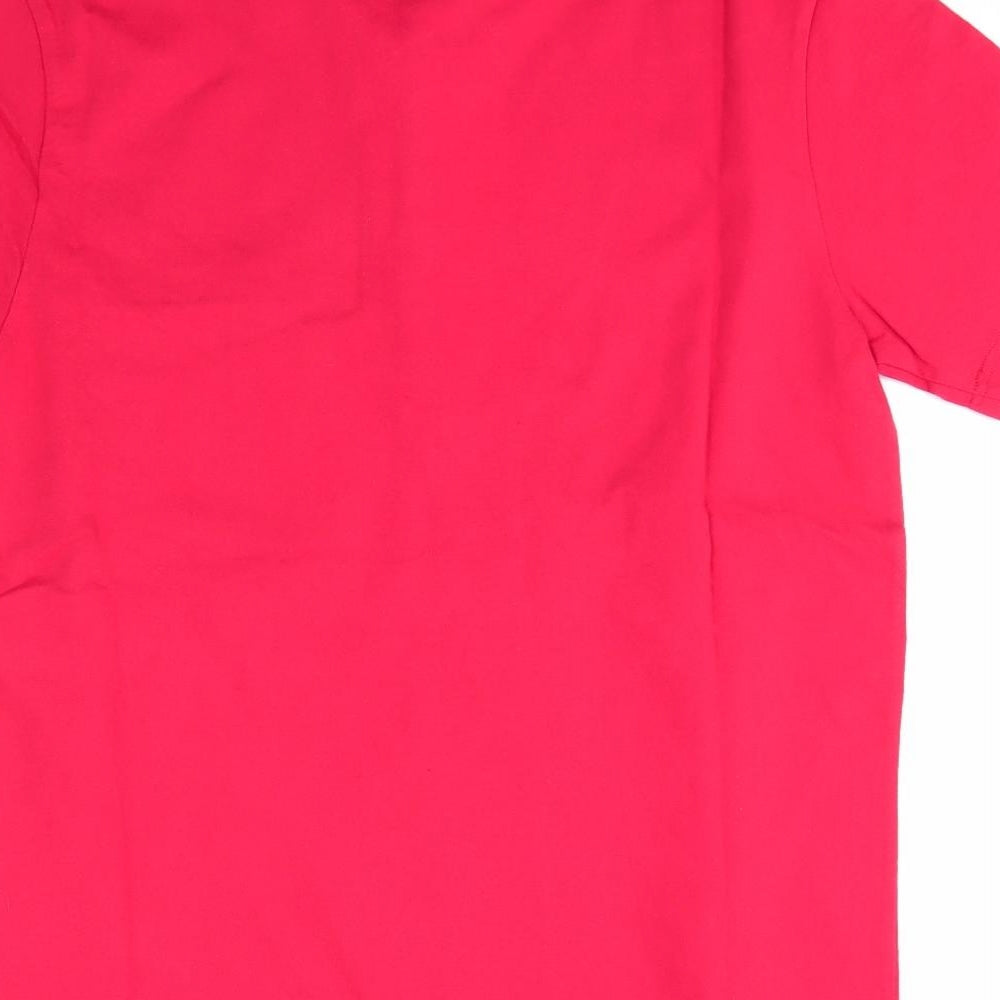 Firetrap Mens Red  100% Cotton  Polo Size XL Collared