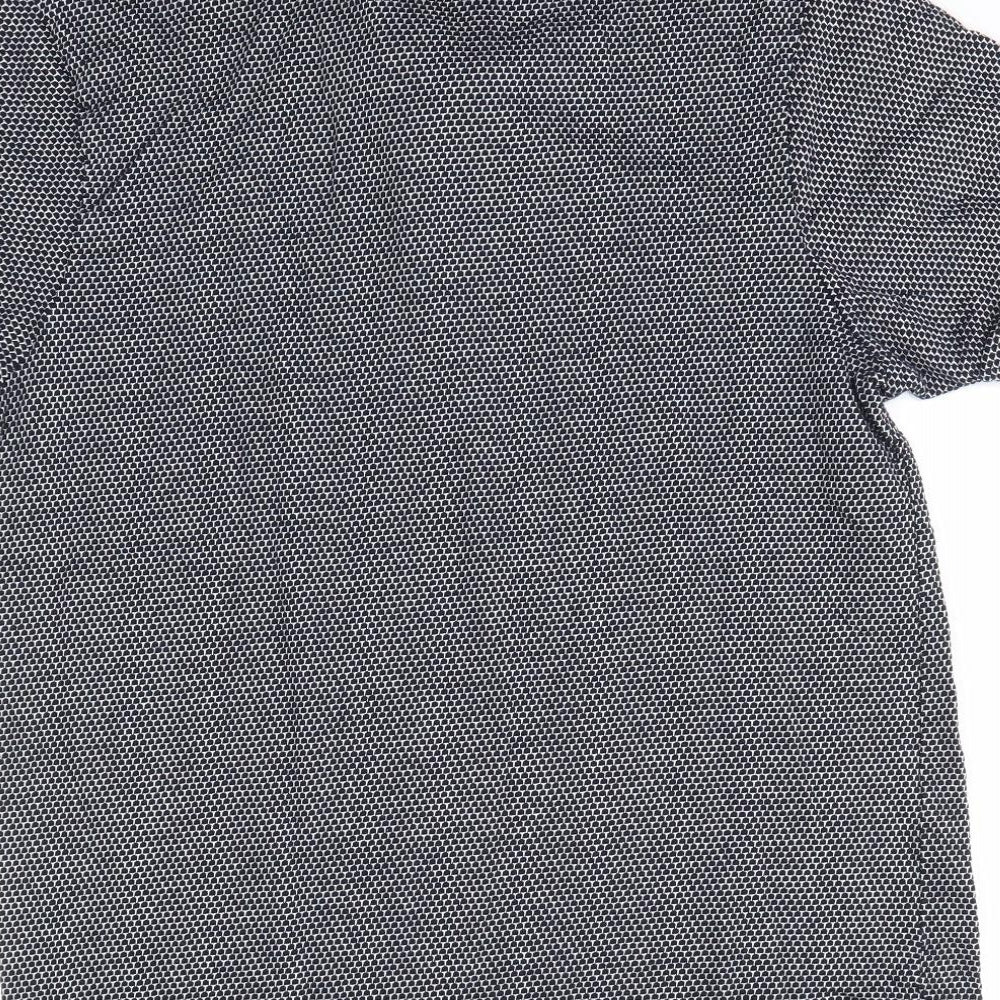 Tottenham Hotspur Mens Blue  100% Cotton  Polo Size L Collared