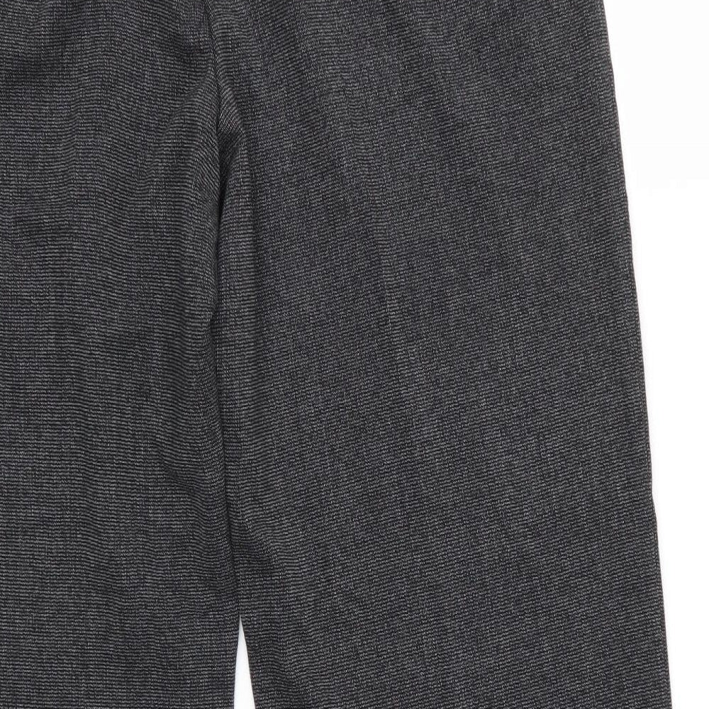 BHS Womens Grey  Polyester Dress Pants Trousers Size 16 L30 in Regular