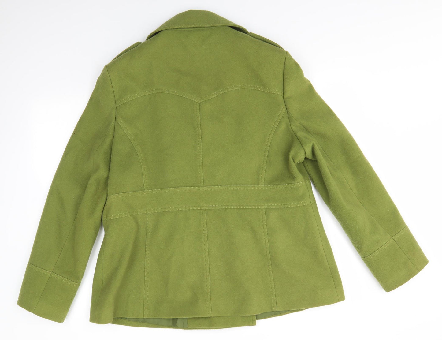 F&F Womens Green   Overcoat Coat Size 18