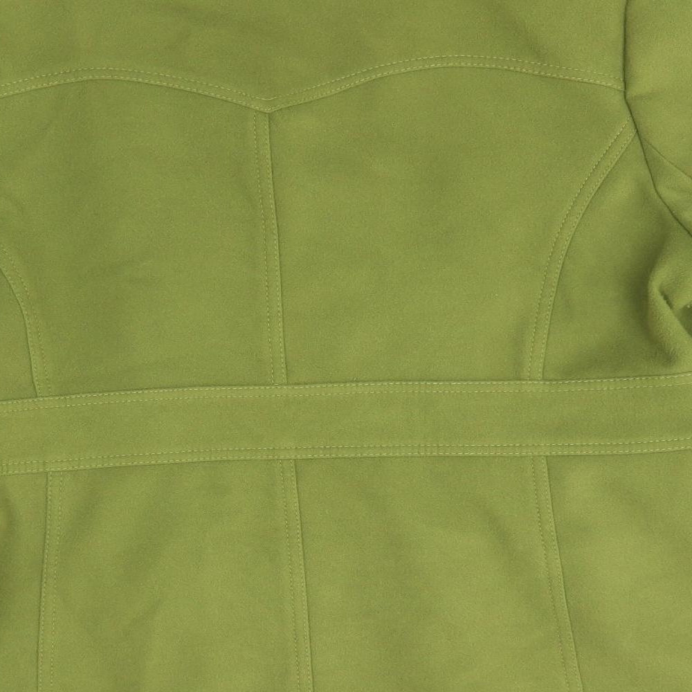 F&F Womens Green   Overcoat Coat Size 18