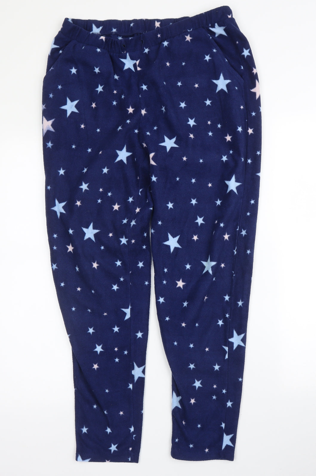 Pep&Co Womens Blue  Polyester Chemise Pyjama Set Size 8