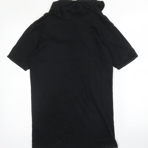 Judas Sinned Mens Black  Cotton  T-Shirt Size S High Neck