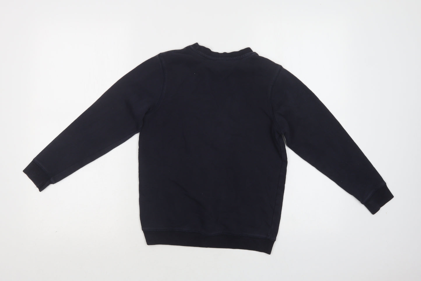 TU Boys Blue  Cotton Pullover Sweatshirt Size 9 Years   - School Wear