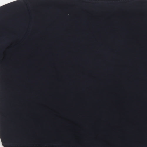 TU Boys Blue  Cotton Pullover Sweatshirt Size 9 Years   - School Wear