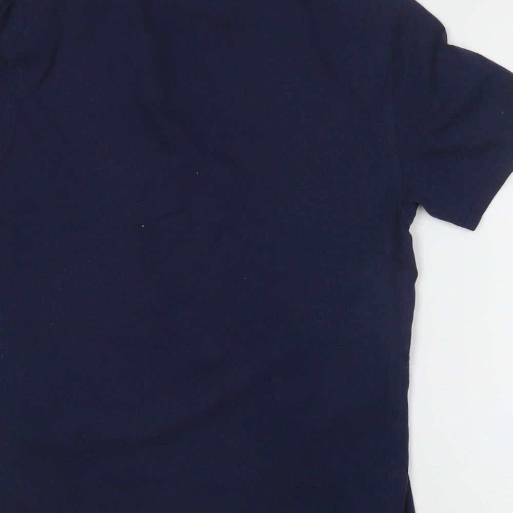 Polo Ralph Lauren Boys Blue  Cotton Basic T-Shirt Size 14-15 Years Crew Neck
