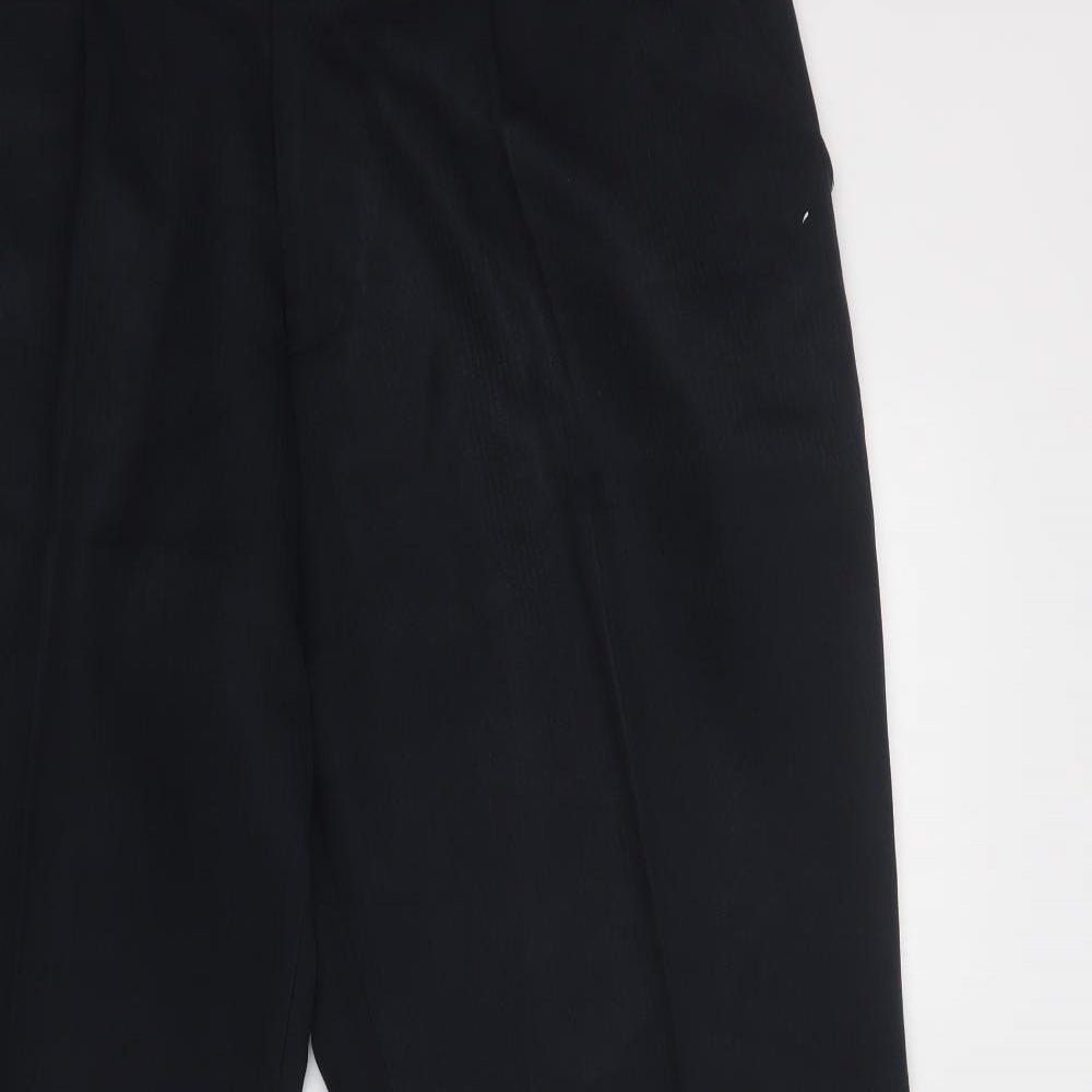 Taylor & Wright Mens Blue  Polyester Dress Pants Trousers Size 42 L31 in Regular Button