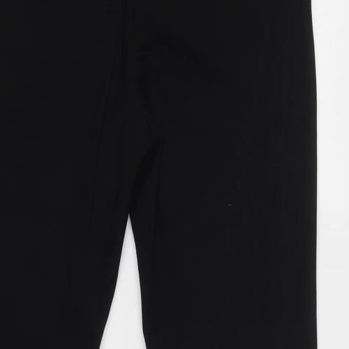 H&M Womens Black  Polyester Jegging Trousers Size L L30 in Regular Drawstring