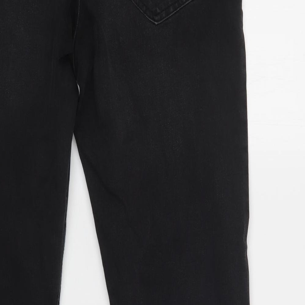 Primark Mens Black  Cotton Skinny Jeans Size 34 L34 in Regular Button