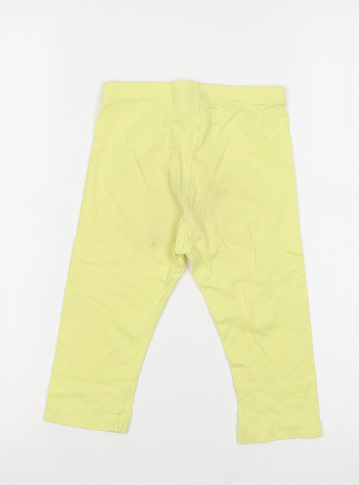 Lupilu Girls Yellow  Cotton Jegging Trousers Size 5-6 Years  Regular  - Leggings