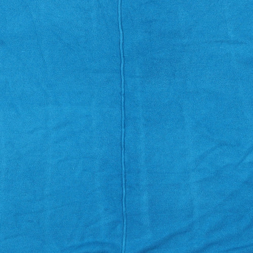 Principles Womens Blue Round Neck  Acrylic Pullover Jumper Size 12