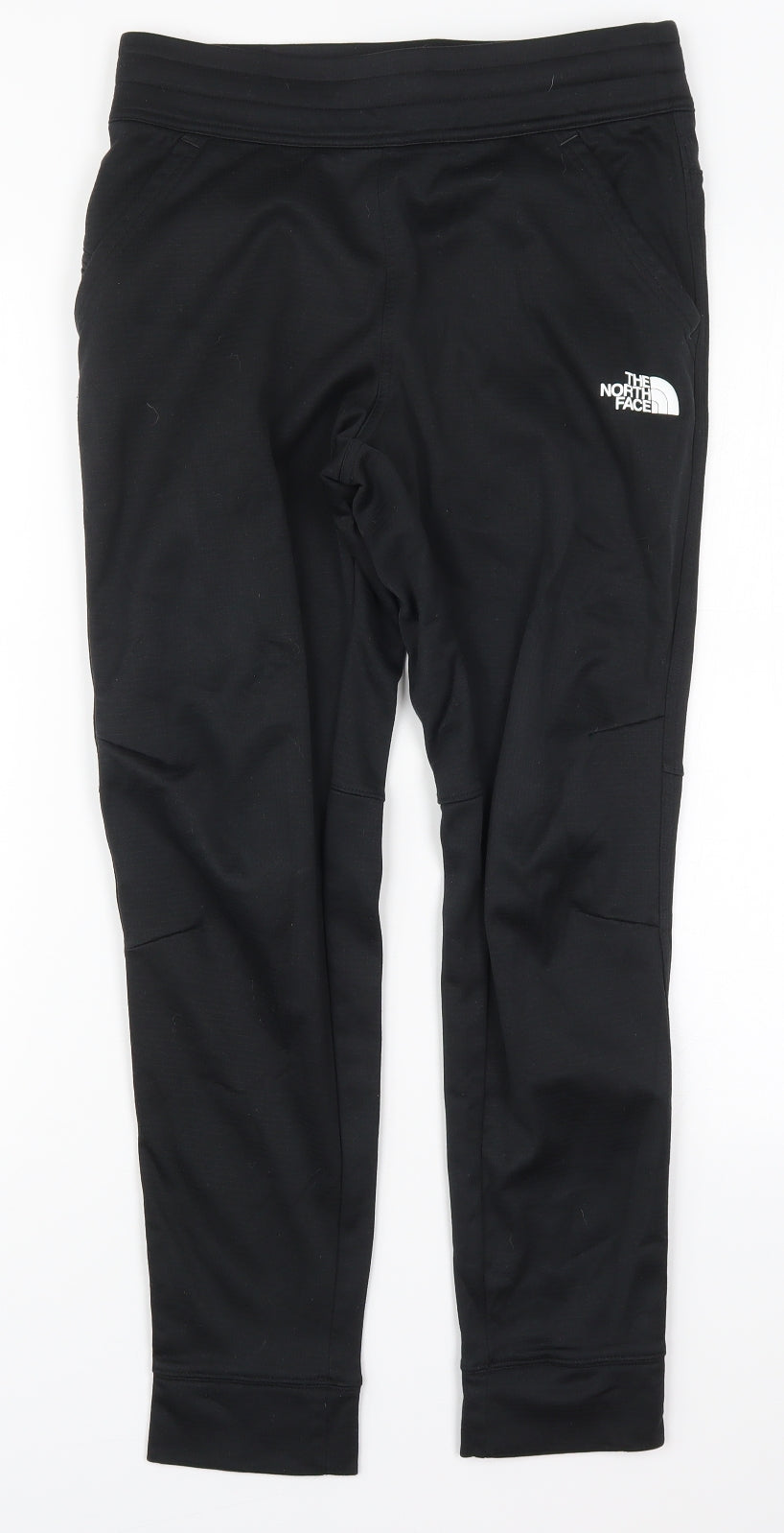 The North Face Mens Black  Polyester Sweatpants Trousers Size S L27 in Regular Drawstring