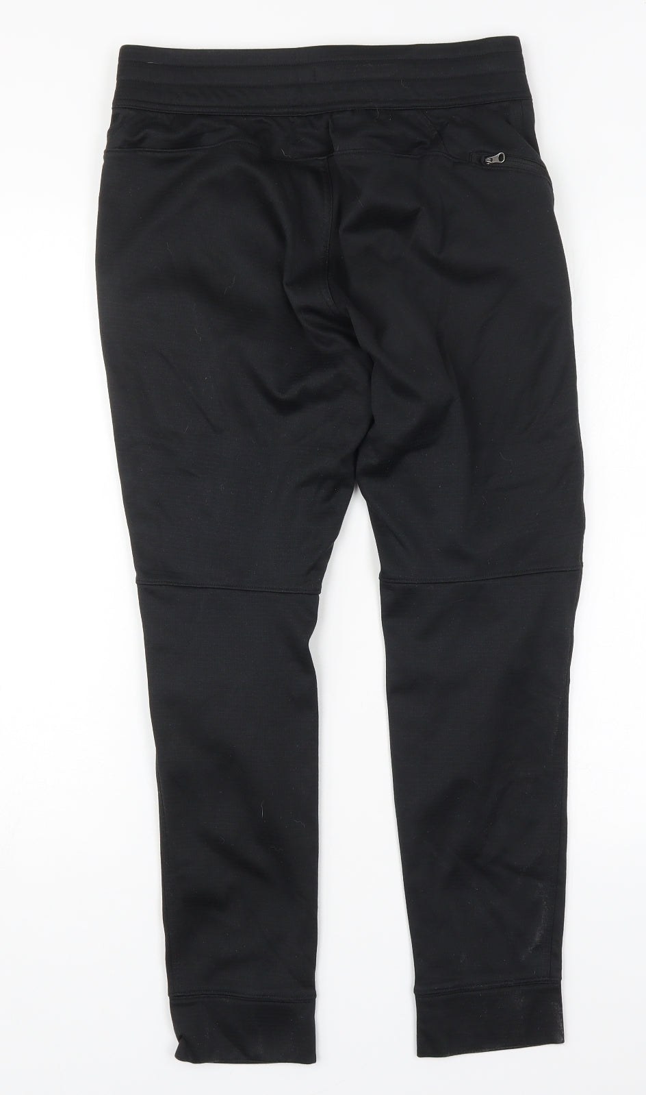 The North Face Mens Black  Polyester Sweatpants Trousers Size S L27 in Regular Drawstring