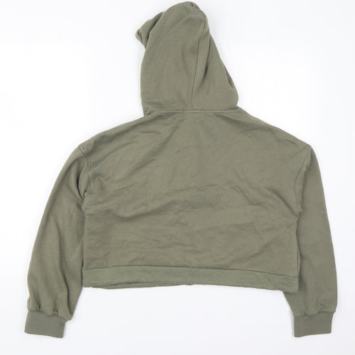 Primark Womens Green  Polyester Pullover Hoodie Size 6  Pullover