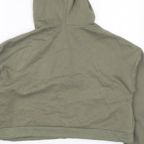 Primark Womens Green  Polyester Pullover Hoodie Size 6  Pullover