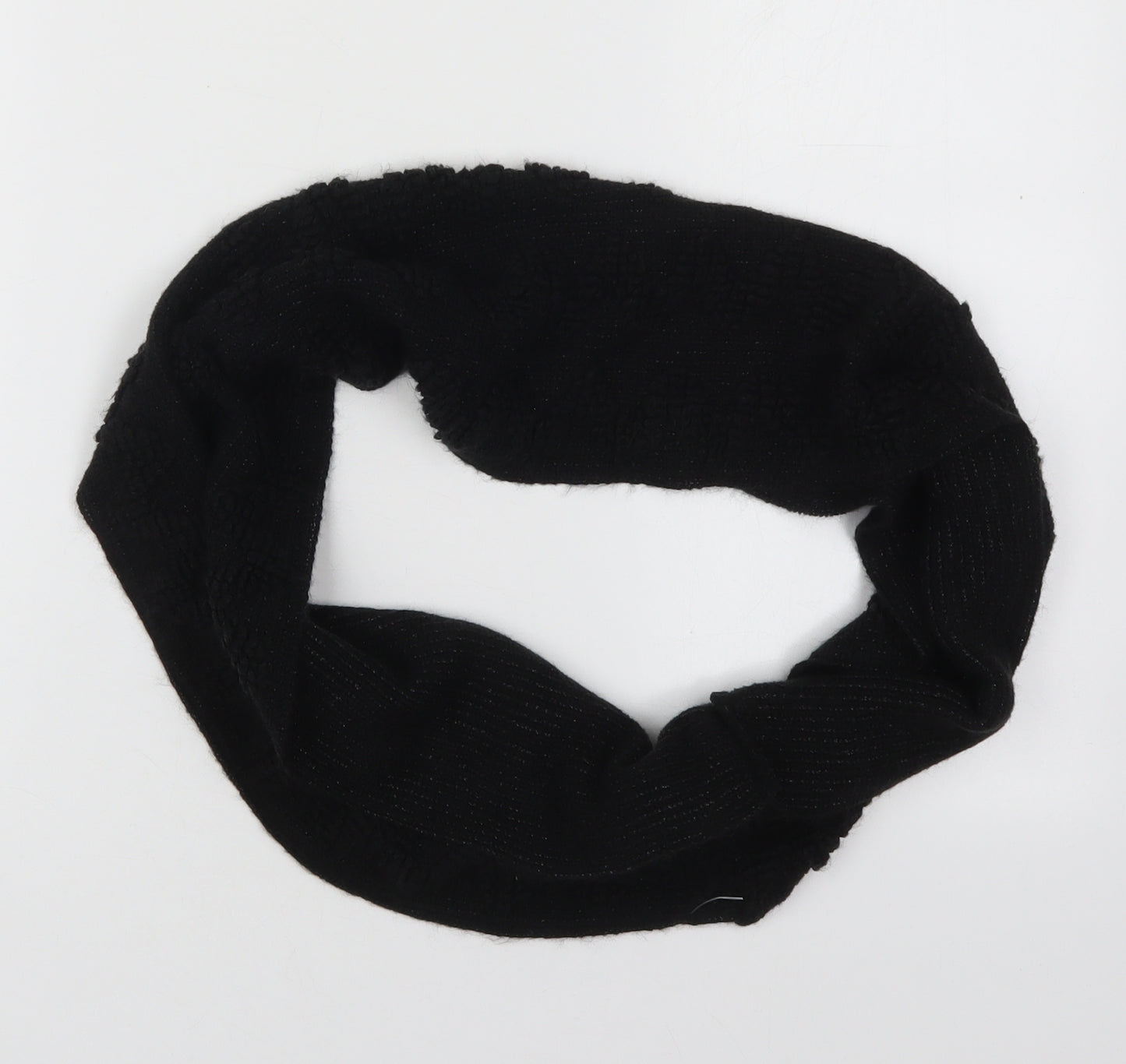 NEXT Womens Black  Acrylic  Scarf    - Snood